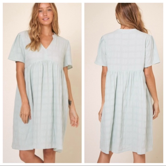 100% Cotton Boho Chic Midi Dress - Picture 5 of 6